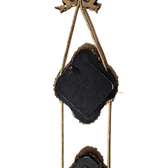 Vintage Ornate Framed Butterfly Wall Hanging 19" Excellent - Picture 5 of 8